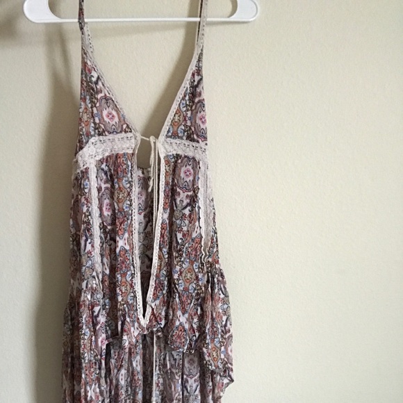 Bohemian style tie on wrap - Picture 3 of 6